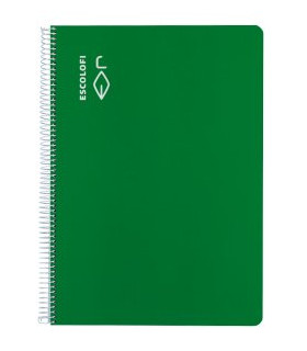 BLOC ESCOLOFI A4 80h CD.4 70g VERDE