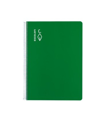 BLOC ESCOLOFI A4 80h CD.4 70g VERDE