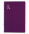 BLOC ESCOLOFI A4 80h CD.4 70g VIOLETA