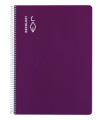 BLOC ESCOLOFI A4 80h CD.4 70g VIOLETA