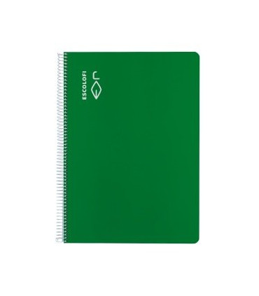 BLOC ESCOLOFI A4 80h CD.4 70g VERDE