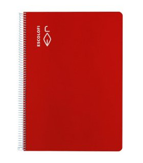 BLOC ESCOLOFI A4 80h CD.6 70g PT. ROJO