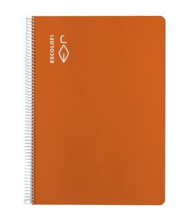 BLOC ESCOLOFI A4 80h CD.8 70g NARANJA