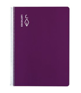 BLOC ESCOLOFI A4 80h PT.3 70g VIOLETA