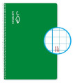 BLOC ESCOLOFI Fº 100h PAUTA 3 70g VERDE
