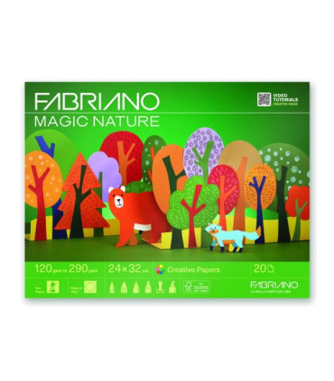 BLOC FABRIANO MANUAL. 20h. MAGIC NATURE