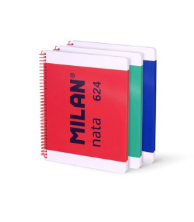 BLOC MILAN 624 NATA A4 80h LISO P/3