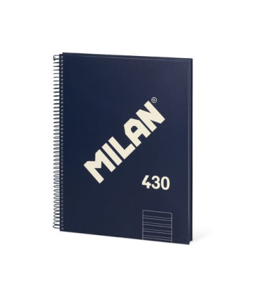 BLOC MILAN 430 A4 80h PT.3,5 AZUL
