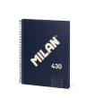 BLOC MILAN 430 A4 80h PT.3,5 AZUL