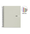 BLOC MR NB-8 mic.PP A5 200h CD.5 GRIS