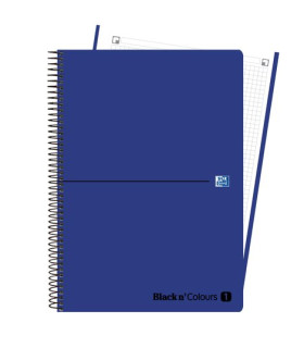 BLOC OXF. EU.BOOK 1 PP A4 80h CD.5 AZUL