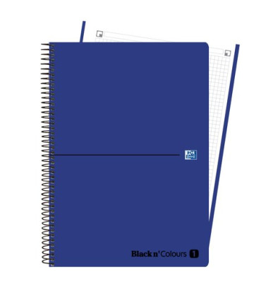BLOC OXF. EU.BOOK 1 PP A4 80h CD.5 AZUL