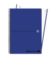 BLOC OXF. EU.BOOK 1 PP A4 80h CD.5 AZUL