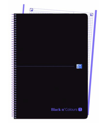 BLOC OXF. EU.BOOK 1 PP A4 80h CD.5 MALV