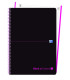 BLOC OXF. EU.BOOK 1 PP A4 80h CD.5 ROSA