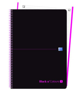 BLOC OXF. EU.BOOK 1 PP A4 80h CD.5 ROSA