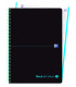 BLOC OXF. EU.BOOK 1 PP A4 80h CD.5 TURQ
