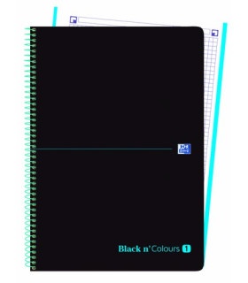 BLOC OXF. EU.BOOK 1 PP A4 80h CD.5 TURQ