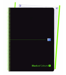 BLOC OXF. EU.BOOK 1 PP A4 80h CD.5 VERD
