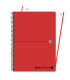 BLOC OXF. EU.BOOK 1 PP A4 80h CD.5 ROJO