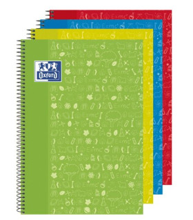 BLOC OXF.SCH.ASIG. NATU. Fº 80h CD.4 (4