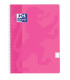 BLOC OXF.SCH.PP Fº 80h CD.4 FUCSIA PAST