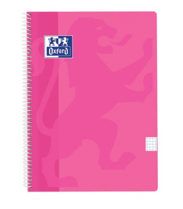 BLOC OXF.SCH.PP Fº 80h CD.4 FUCSIA PAST