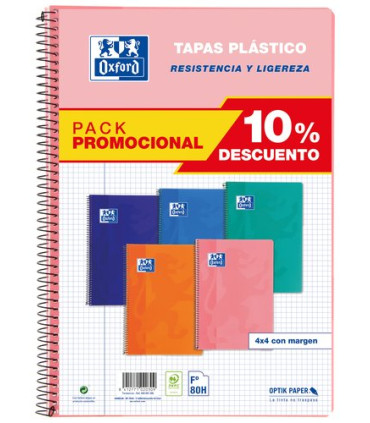 BLOC OXF.SCH.PP Fº 80h CD.4 PK.5