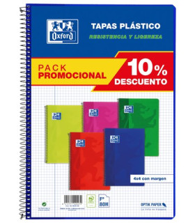 BLOC OXF.SCH.PP Fº 80h CD.4 PK.5
