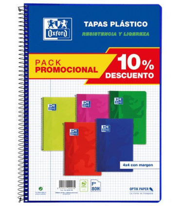 BLOC OXF.SCH.PP Fº 80h CD.4 PK.5