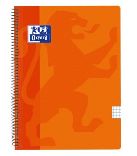 BLOC OXF.SCH.PP Fº 80h CD.5 NARANJA
