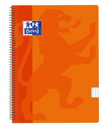 BLOC OXF.SCH.PP Fº 80h CD.5 NARANJA