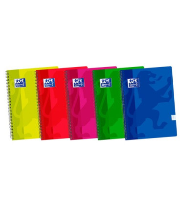 BLOC OXF.SCH.PP Fº 80h CD.5 COL.(5)
