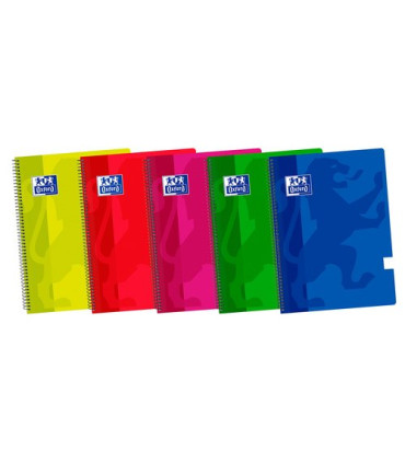 BLOC OXF.SCH.PP Fº 80h LISO COL.(5)