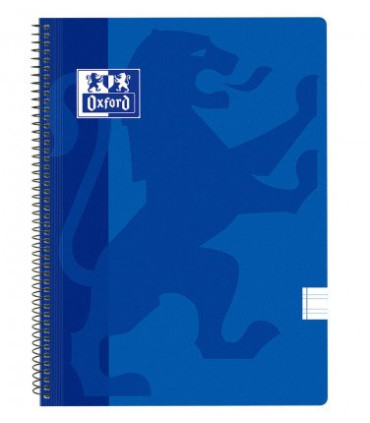 BLOC OXF.SCH.PP Fº 80h PT.3,5 AZUL