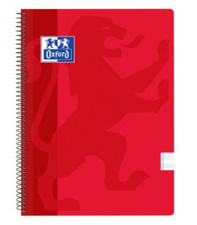 BLOC OXF.SCH.PP Fº 80h PT.3,5 ROJO