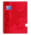 BLOC OXF.SCH.PP Fº 80h PT.3,5 ROJO