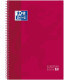 BLOC OXF. EU.BOOK 1 A4 80h HZ. ROJO
