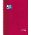 BLOC OXF. EU.BOOK 1 A4 80h HZ. ROJO