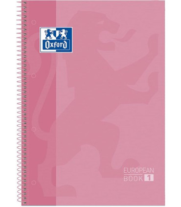 BLOC OXF. EU.BOOK 1 A4 80h HZ. ROSA