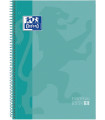 BLOC OXF. EU.BOOK 1 A4 80h HZ. VERDE M
