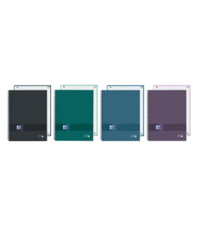 BLOC OXF. EU.BOOK 1 A4 80h CD.5 SURTIDO