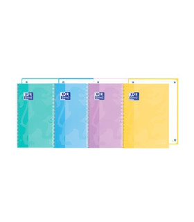 BLOC OXF. EU.BOOK 1 A5 80h DOTS SURTIDO