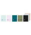 BLOC OXF. EU.BOOK 10 A4 200h CD.5 COL.(4