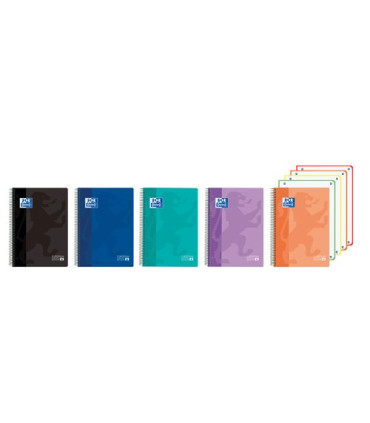 BLOC OXF. EU.BOOK 4 A5 120h CD.5 COL.(5