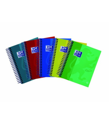 BLOC OXF. EU.BOOK 4 A6 120h CD.5 COL.(5