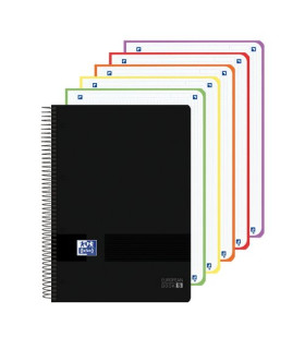 BLOC OXF. EU.BOOK 5 A4 120h CD.5 NEGRO