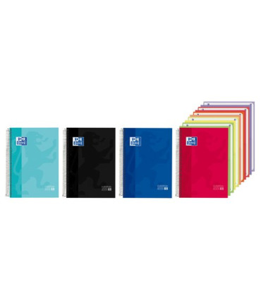 BLOC OXF. EU.BOOK 5 A4 150h CD.5 COL.(4