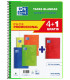 BLOC OXF.SCH.BLANDA Fº 80h CD.4 PK 4+1