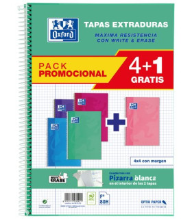 BLOC OXF.SCH.EXTRA Fº 80h CD.4 PK.4+1